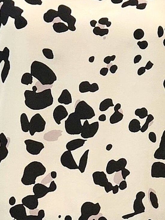 Designer! - REBECCA TAYLOR, 100% silk long sleeve animal print t-shirt - Picture 10 of 11